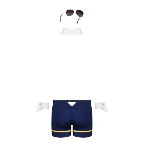 Obsessive Pilotman set - Мужской костюм пилота для ролевых игр, 2XL/3XL